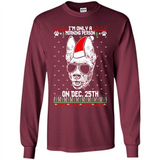 Morning Person Pharaoh Hound Funny Xmas - Long Sleeve T-Shirt