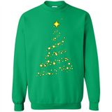 Modern Christmas Tree Light Led Merry Xmas Mug PINGPONG - Sweatshirt