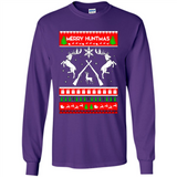 Merry Huntmas Ugly Christmas sweater PINGPONG
