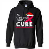 My Christmas Wish Is A Cure Breast Cancer Awareness sweater PINGPONG