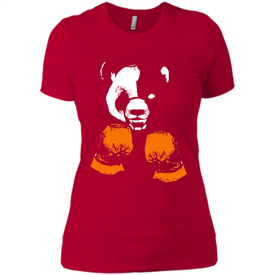 The winner' Cool Panda Bear Boxing Glove - Ladies' Boyfriend T-Shirt