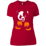 The winner' Cool Panda Bear Boxing Glove - Ladies' Boyfriend T-Shirt