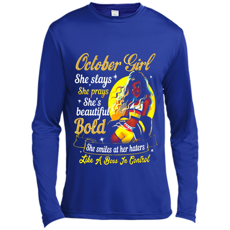 October Girl She Slays She Prays She's Beautiful PINGPONG