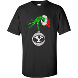 Fantastic Byu Cougars Glitter Grinch Monogram Ornament Christmas Gift - Shirt