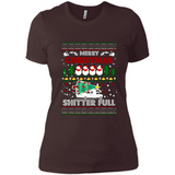 Merry Christmas Shitter Full Christmas Tree Snowman PING PONG