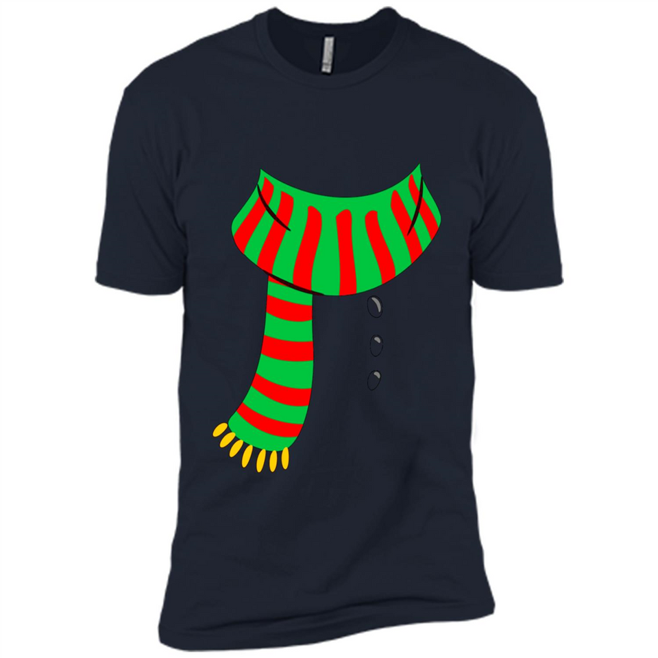 Snowman Scarf Costume T-shirt Christmas