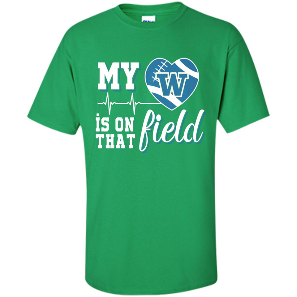 Washington Huskies Football My Heart is on that Field - Shirt
