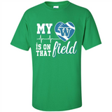 Washington Huskies Football My Heart is on that Field - Shirt