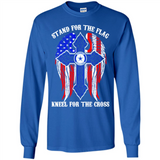 Dallas Cowboys - stand for the flag kneel for the cross