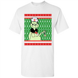 Grinch Nurse Ugly Christmas Sporty T-Shirt PINGPONG - Shirt