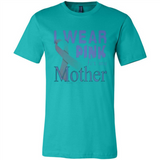 Breast cancer awareness mother - Canvas Unisex T-Shirt