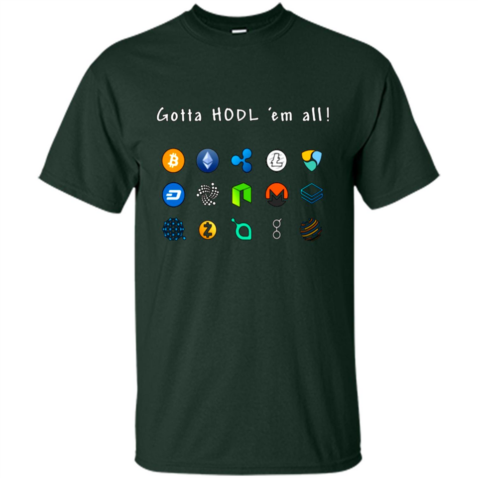 Ethereum Bitcoin Litecoin Gotta HODL em all Crypto PING PONG