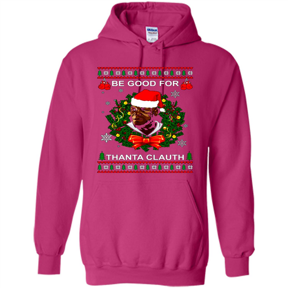 Mike Tyson Thanta Clauth Santa Claus Christmas sweater PINGPONG