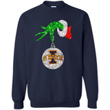 Amazing Iowa State Cyclones Glitter Grinch Monogram Ornament Christmas Gift - Sweatshirt