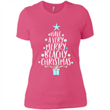 Have A Very Merry Beachy Xmas Vacation - Ladies' Boyfriend T-Shirt