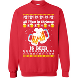 All I want for Christmas is Beer Sweater PINGPONG