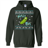 Rick and Morty Pickle Rick Ugly Christmas Sweater - Hoodie