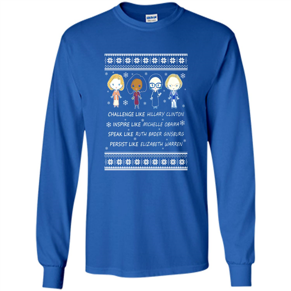 Nasty Women Michelle Hillary Warren Bader Christmas PINGPONG