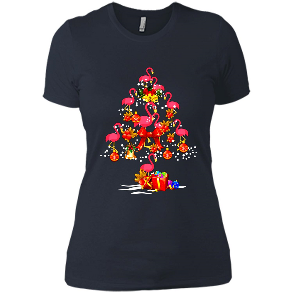 Flamingo Christmas Tree Merry Christmas Flamingo PING PONG