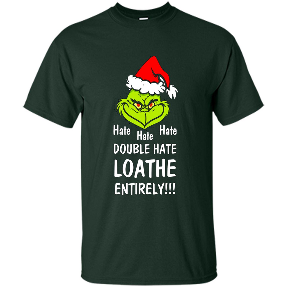 Mr Grinch hate hate hate double hate loathe entirely sweater PINGPONG