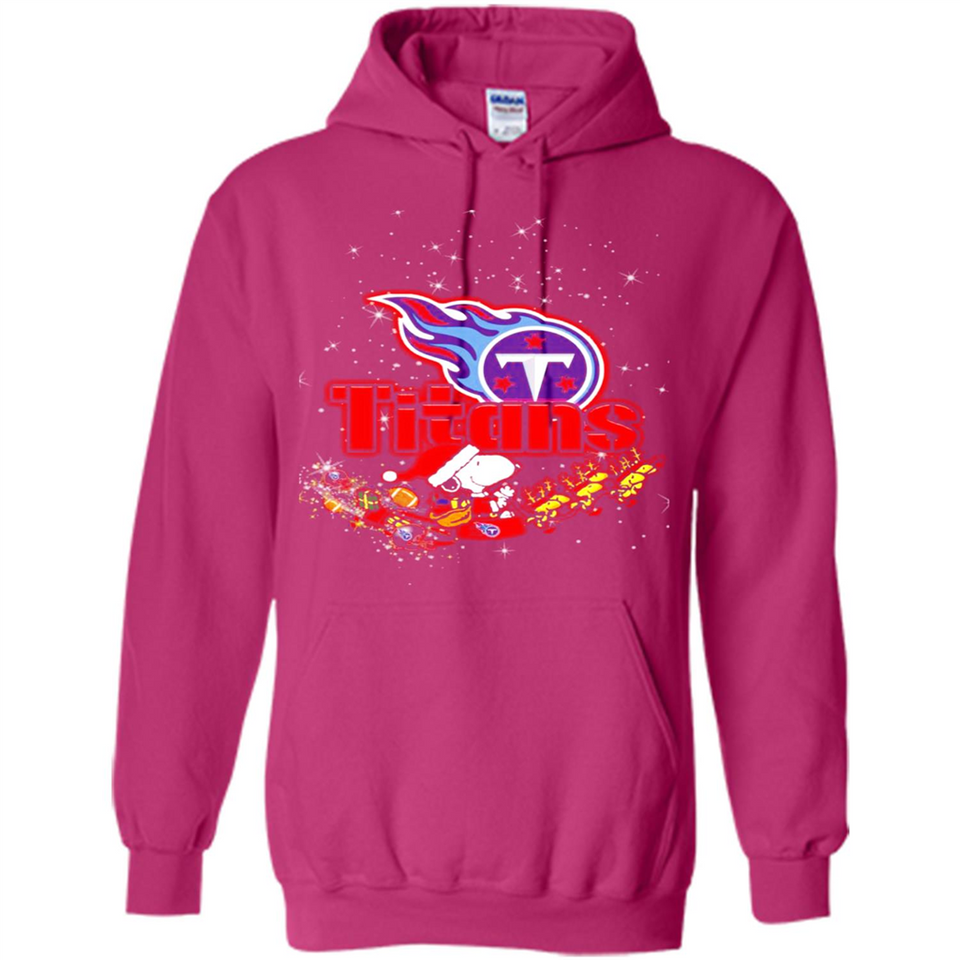 Snoopy Christmas Tennessee Titans - Hoodie