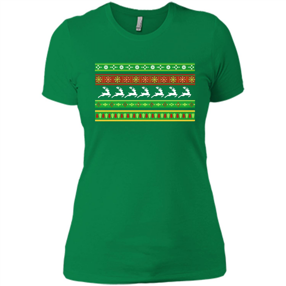 Ugly Christmas Funny Festive - Ladies' Boyfriend T-Shirt