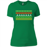 Ugly Christmas Funny Festive - Ladies' Boyfriend T-Shirt