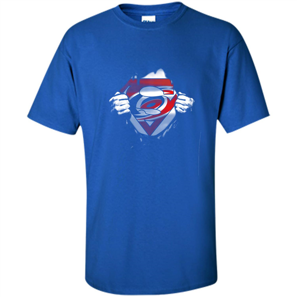 Carolina Hurricanes And Superman Fans - Shirt