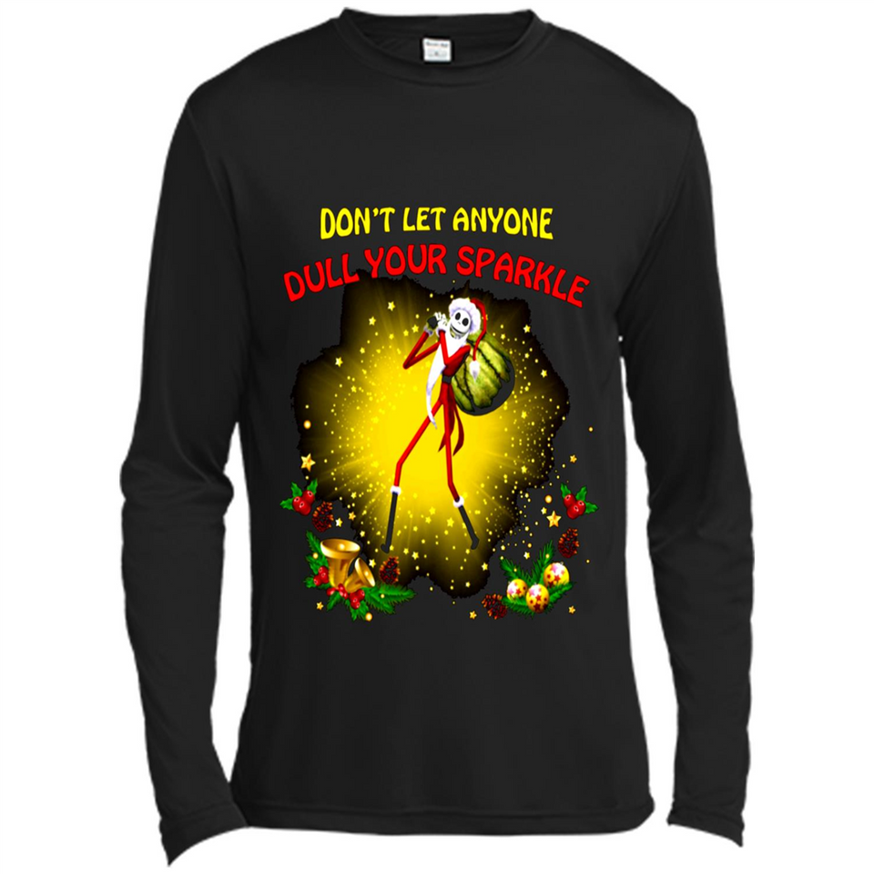 Jack skellington Santa Don't Let Anyone Dull Your Sparkle Christmas