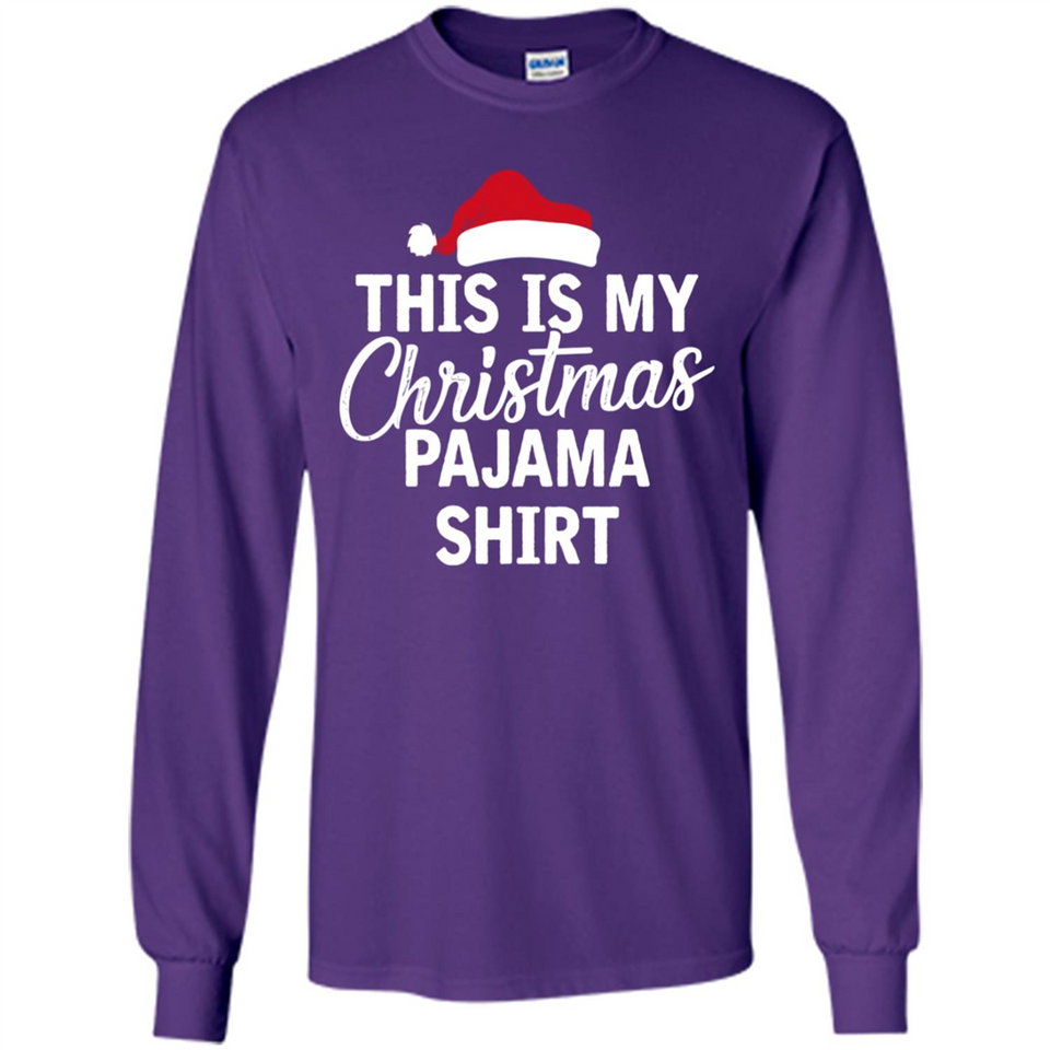 This Is My Christmas Pajama Family Matching - Long Sleeve T-Shirt