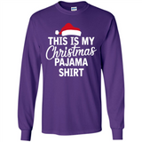 This Is My Christmas Pajama Family Matching - Long Sleeve T-Shirt