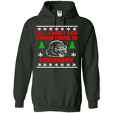 All I Want For Christmas Is HarambeT Rex Attack Reindeer ugly sweater PINGPONG