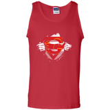 Calgary Flames And Superman Fans - Tank Top