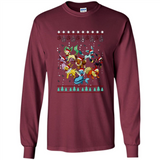 Pokemon Eeveelutions Ugly Christmas Sweater Perfect Christmas PINGPONG