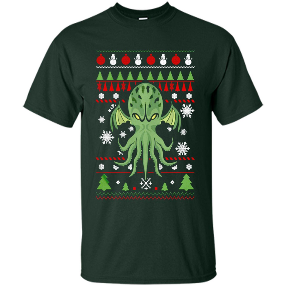Octopus Ugly Sweater Christmas - Shirt