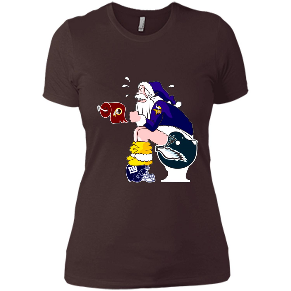 Minnesota Vikings Toilet Santa Claus PINGPONG