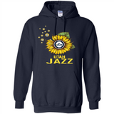 Utah Jazz Basketball Sunflower