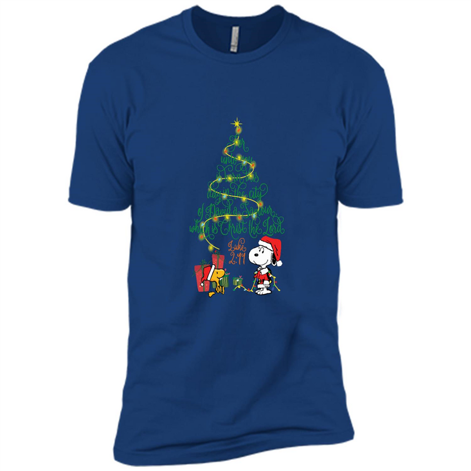 Snoopy-Woodstock-Christmas-tree-for-unto-you-is-born-this-day