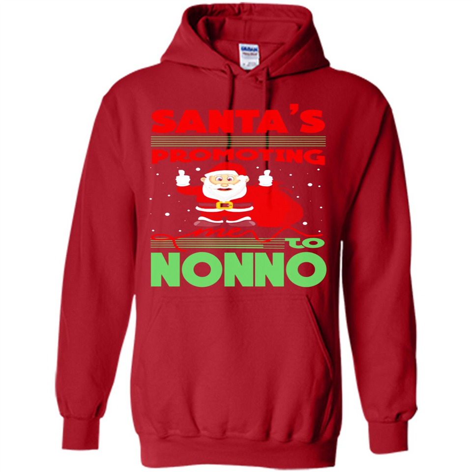 Santa's Promoting Me To Nonno - Hoodie