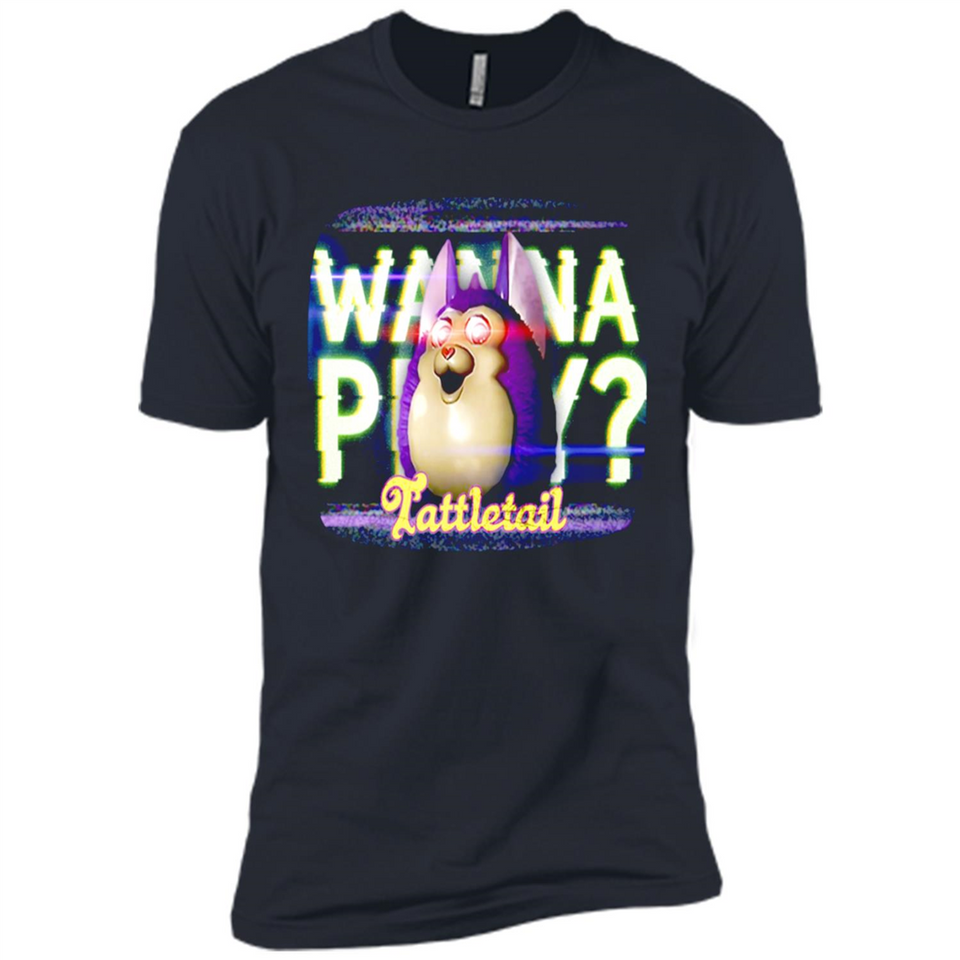 Wanna Play Tattletail - Premium Short Sleeve T-Shirt