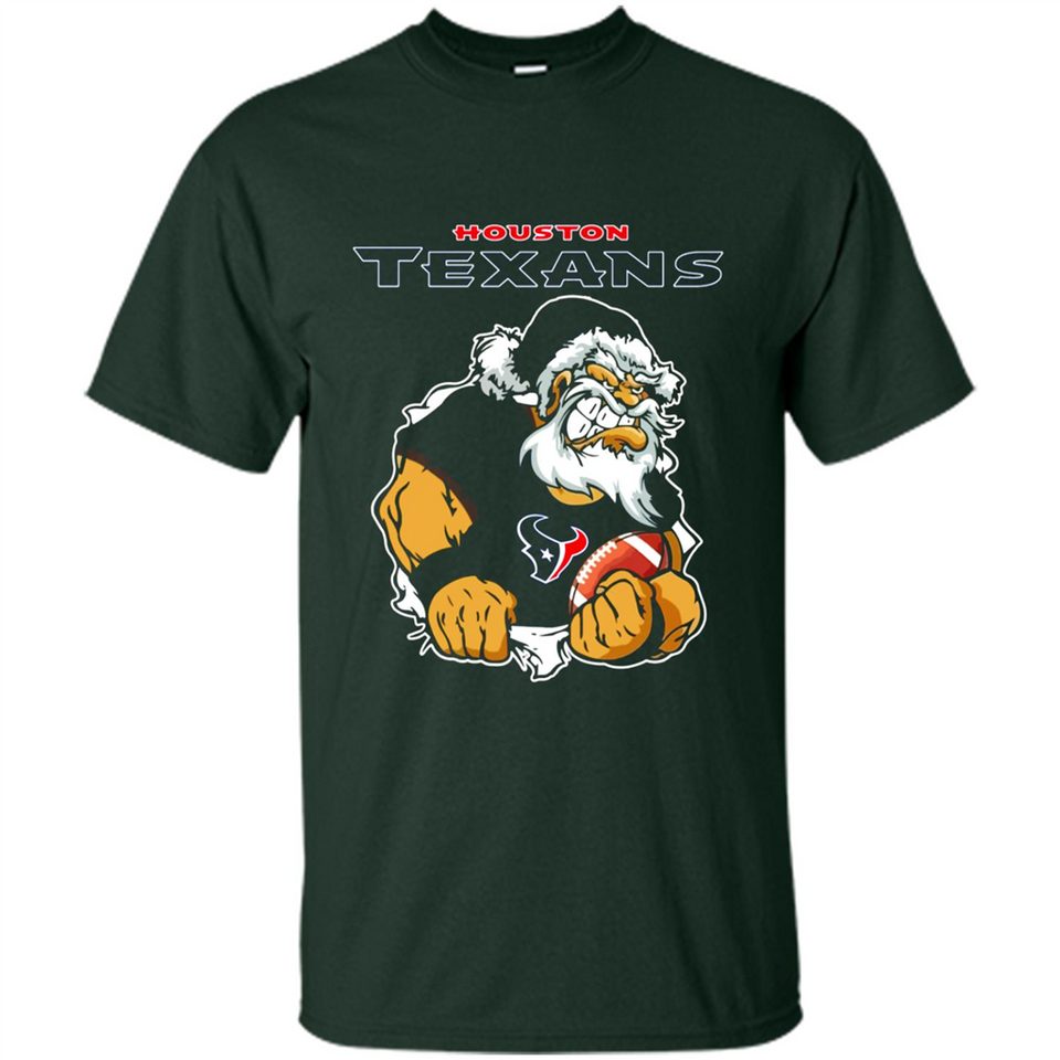 Grumpy Santa Claus Houston Texans Football Team PINGPONG