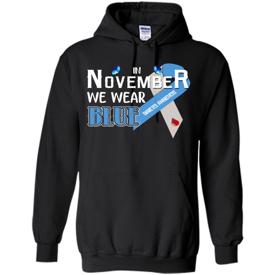 November We Wear Blue Diabetes Awareness
