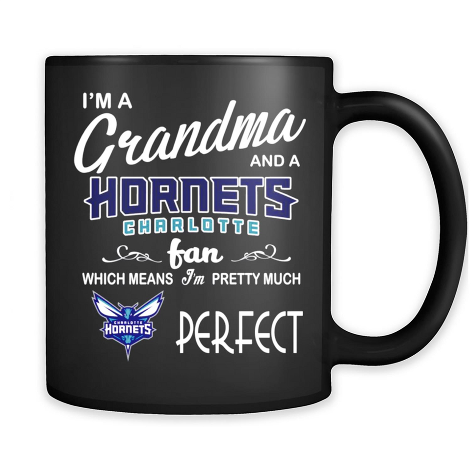 I'M A Grandma And A Charlotte Bobcats Fans