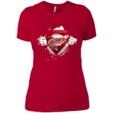 Detroit Red Wings And Superman Fans - Ladies' Boyfriend T-Shirt