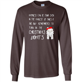 Christmas Ugly Sweater Christmas Lights - Long Sleeve T-Shirt