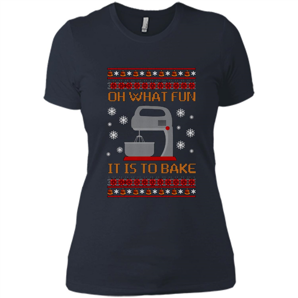 Oh What Fun It Is To Bake Ugly Christmas sweater Sweater PINGPONG