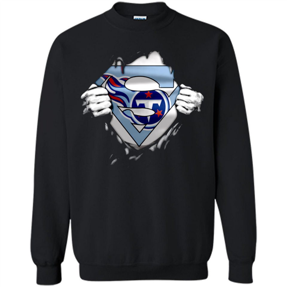 Tennessee Titans And Superman Fans - Sweatshirt