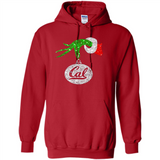 Amazing California Golden Bears Glitter Grinch Monogram Ornament Christmas Gift - Hoodie