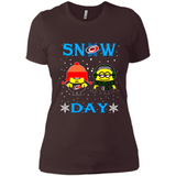 Snow Day Shirt For Carolina Hurricanes Vs Minion Fans pingpong