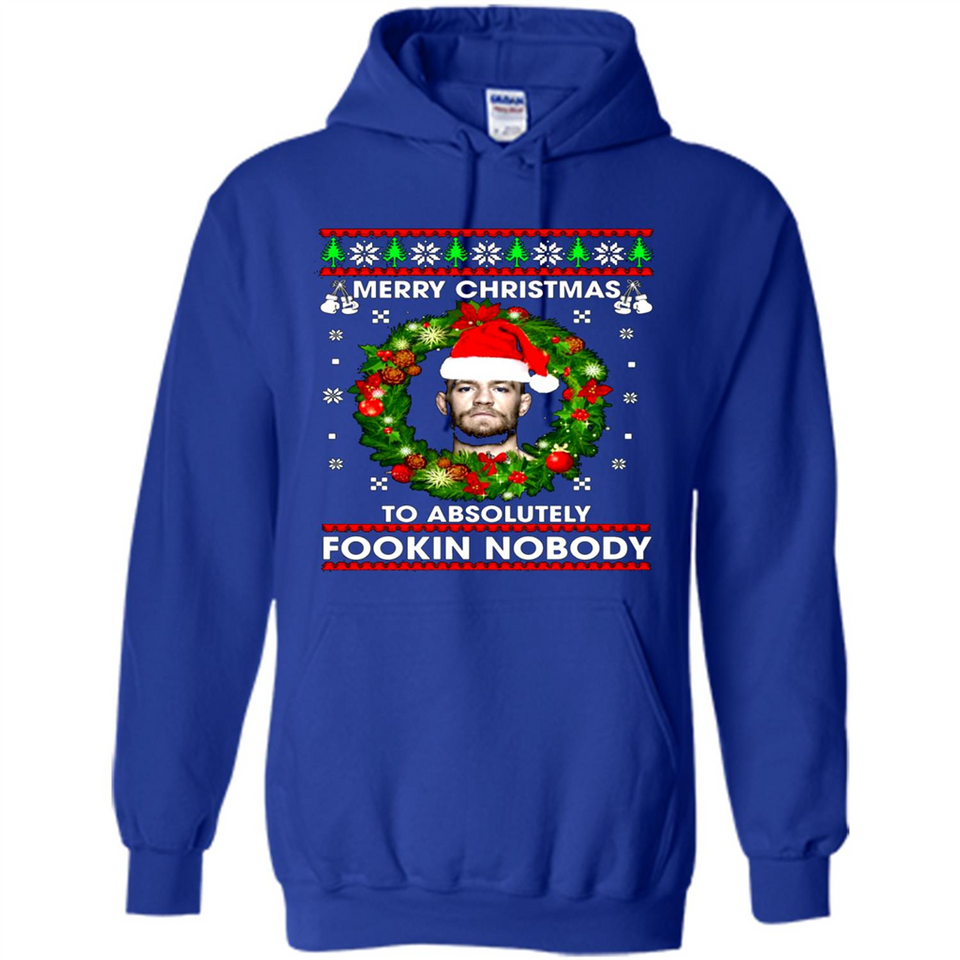 Merry Fookin Christmas Conor Mcgregor sweater PINGPONG